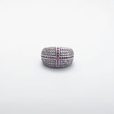 Silver Ornate Cross Ring
