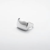 Silver Dome Signet Ring