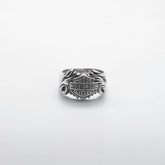 Silver Harley Davidson Ring