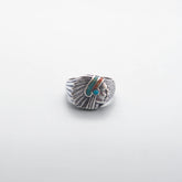 SIlver Turquoise Indian Ring