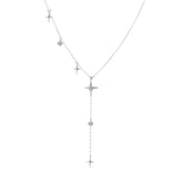 Silver Astral Drop Necklace