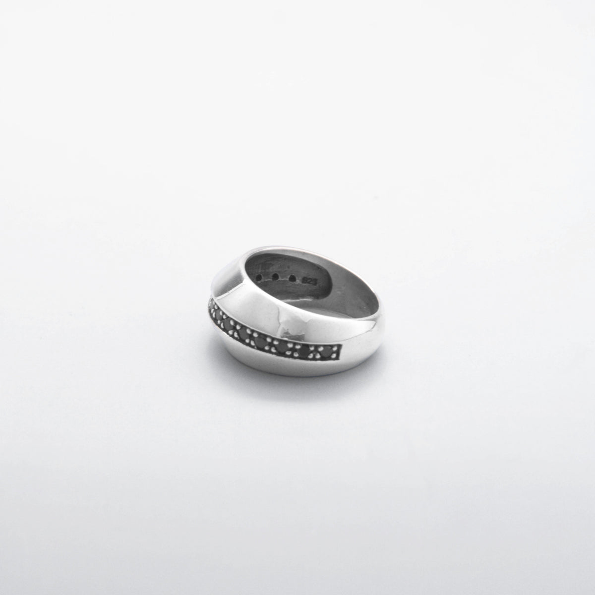 Silver Orion Dome Ring