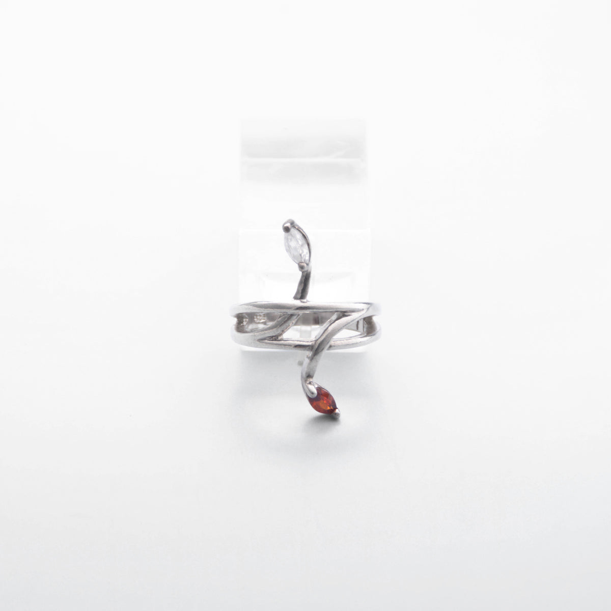 Silver Dual Twine Ring